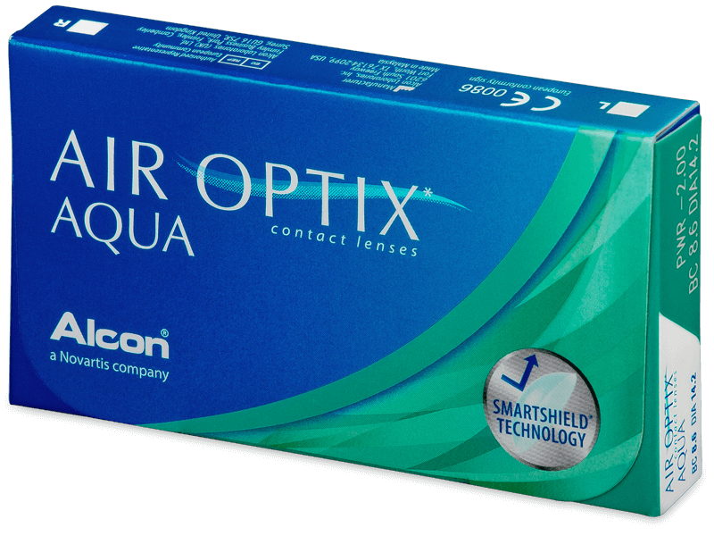 Air Optix Aqua (3 φακοί) - Μηνιαίοι φακοί επαφής