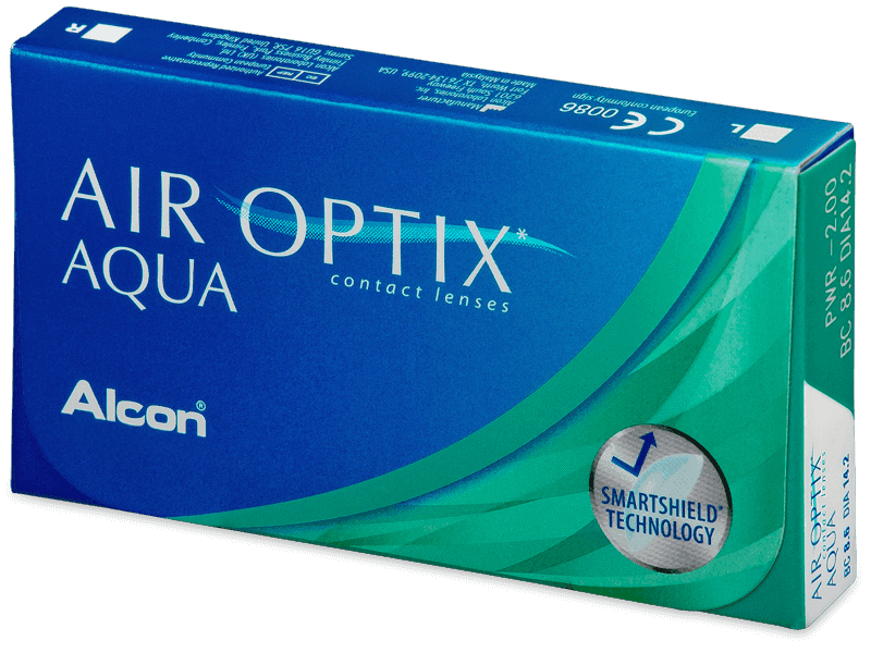 Air Optix Aqua (3 φακοί) - Μηνιαίοι φακοί επαφής