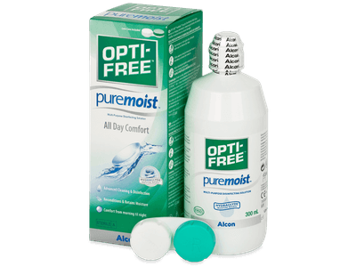 Υγρό OPTI-FREE PureMoist 300 ml - Διάλυμα καθαρισμού