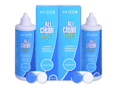 Υγρό Avizor All Clean Soft 2 x 350 ml 