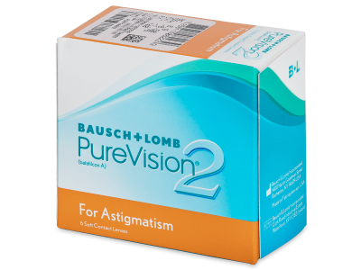 PureVision 2 for Astigmatism (6 φακοί) - Αστιγματικός φακός επαφής