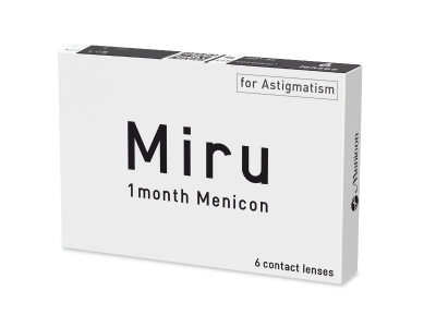 Miru 1month Menicon toric (6 φακοί) - Παλαιότερη σχεδίαση