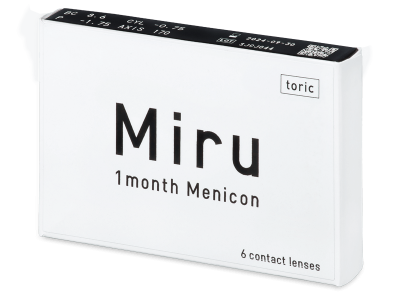 Miru 1month Menicon toric (6 φακοί) - Αστιγματικός φακός επαφής