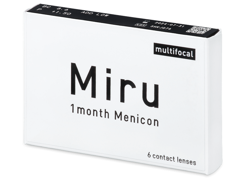 Miru 1 Month Menicon Multifocal (6 φακοί) - Πολυεστιακός φακός επαφής