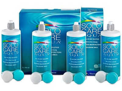 Υγρό SoloCare Aqua 4 x 360 ml  - Παλαιότερη σχεδίαση