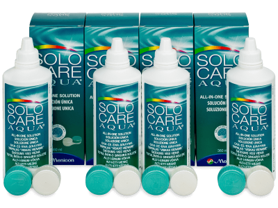 Υγρό SoloCare Aqua 4 x 360 ml  - Economy 4-pack - solution