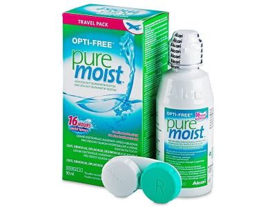 Υγρό OPTI-FREE PureMoist 90 ml - Διάλυμα καθαρισμού