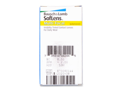 SofLens Multi-Focal (3 φακοί) - Προεπισκόπηση Χαρακτηριστικών