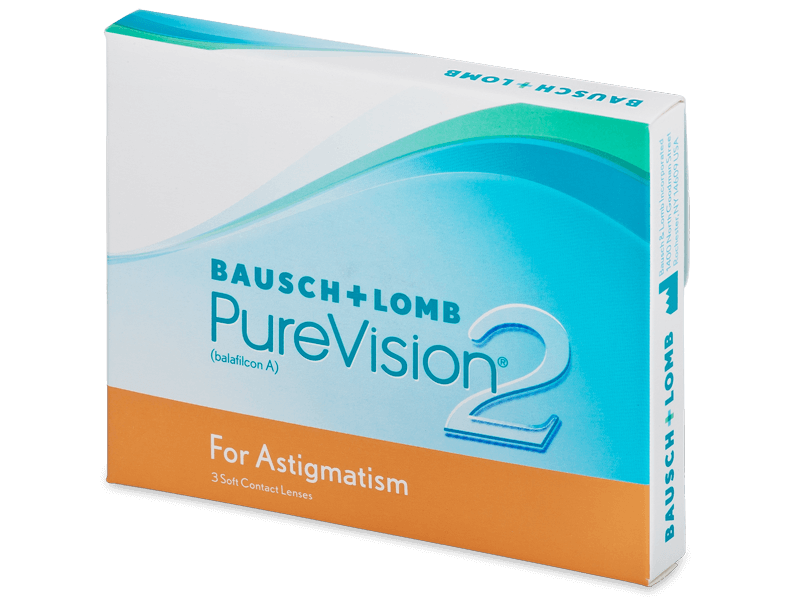 PureVision 2 for Astigmatism (3 φακοί) - Αστιγματικός φακός επαφής