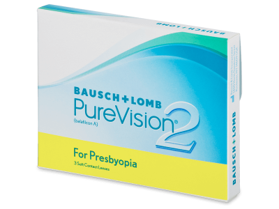 PureVision 2 for Presbyopia (3 φακοί) - Πολυεστιακός φακός επαφής