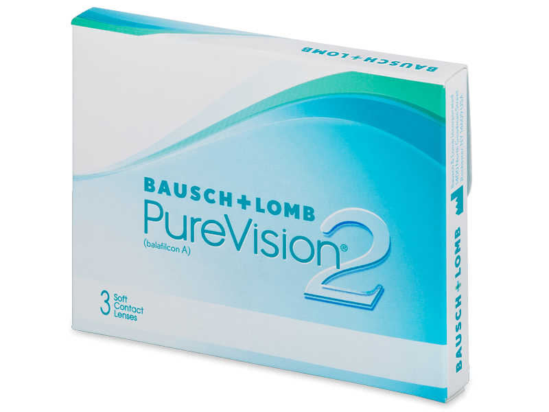 PureVision 2 (3 φακοί) - Μηνιαίοι φακοί επαφής
