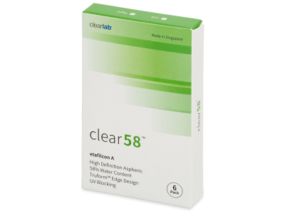 Clear58 (6 φακοί)
