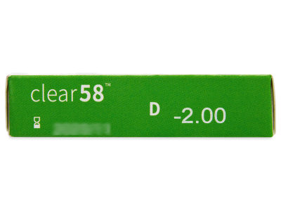 Clear58 (6 φακοί) - Προεπισκόπηση Χαρακτηριστικών