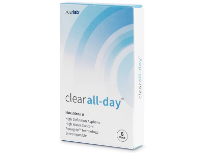 Clear All-Day (6 φακοί) - Μηνιαίοι φακοί επαφής