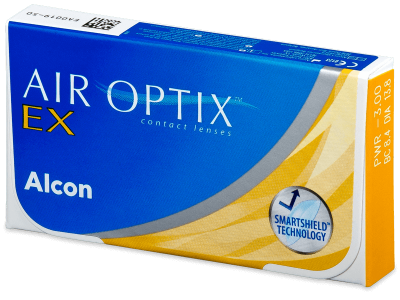 Air Optix EX (3 φακοί) - Μηνιαίοι φακοί επαφής
