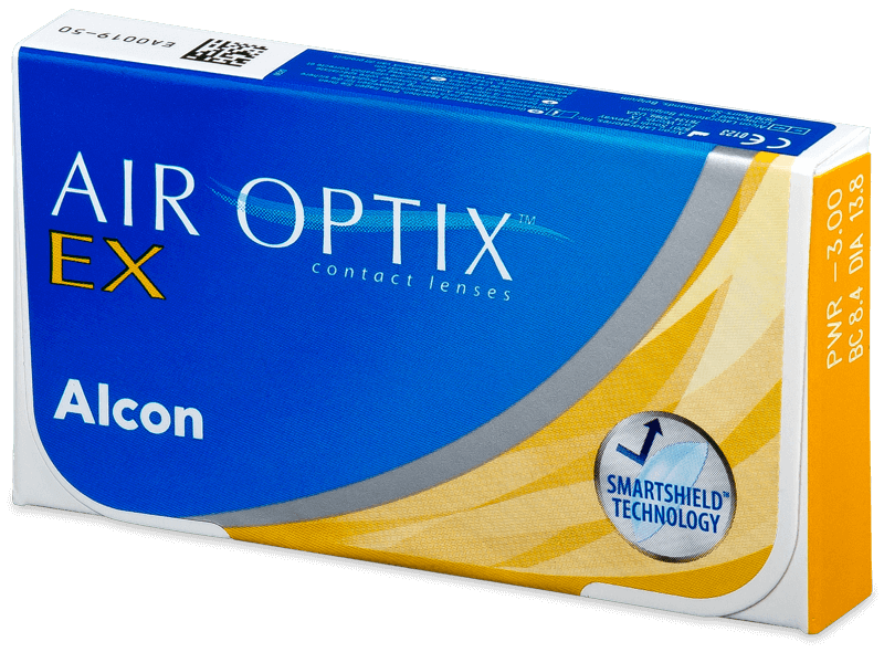 Air Optix EX (3 φακοί) - Μηνιαίοι φακοί επαφής