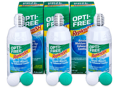 Υγρό OPTI-FREE RepleniSH 3 x 300 ml  - Economy 3-pack 