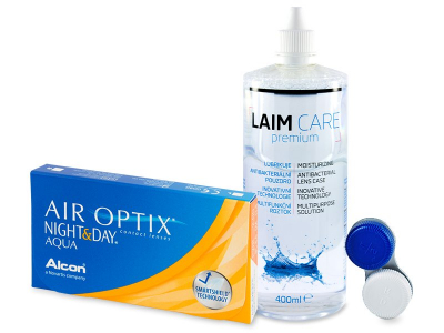 Air Optix Night and Day Aqua + Υγρό Laim-Care 400ml - Παλαιότερη σχεδίαση