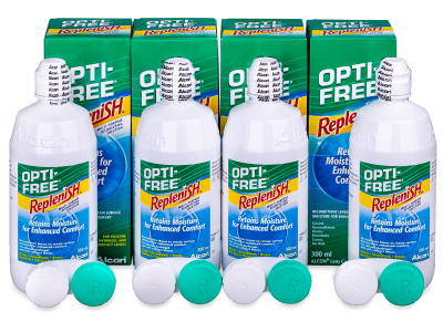 Υγρό OPTI-FREE RepleniSH 4x 300 ml - Economy 4-pack - solution