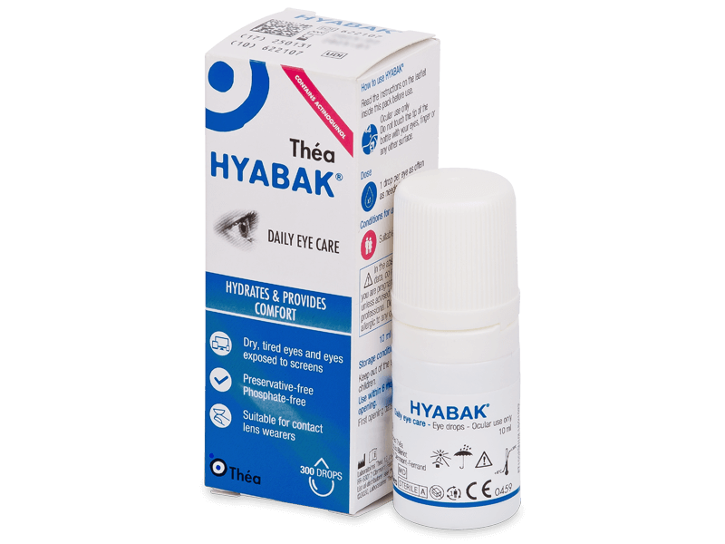 Hyabak Σταγόνες Ματιών 10 ml - Oφθαλμικές σταγόνες