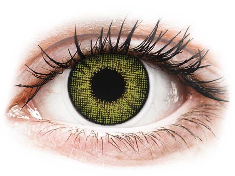 Air Optix Colors - Gemstone Green - Μη διοπτρικοί (2 φακοί) - Έγχρωμοι φακοί επαφής