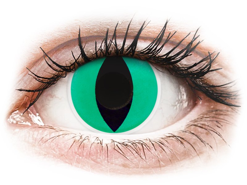 ColourVUE Crazy Lens - Anaconda - Μη διοπτρικοί (2 φακοί) - Έγχρωμοι φακοί επαφής
