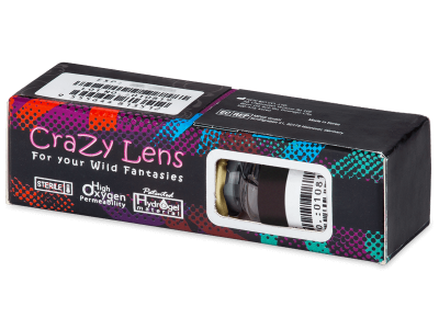 ColourVUE Crazy Lens - BlackOut - Μη διοπτρικοί (2 φακοί) - Αυτό το προϊόν διατίθεται επίσης σε αυτή την εναλλακτική συσκευασία