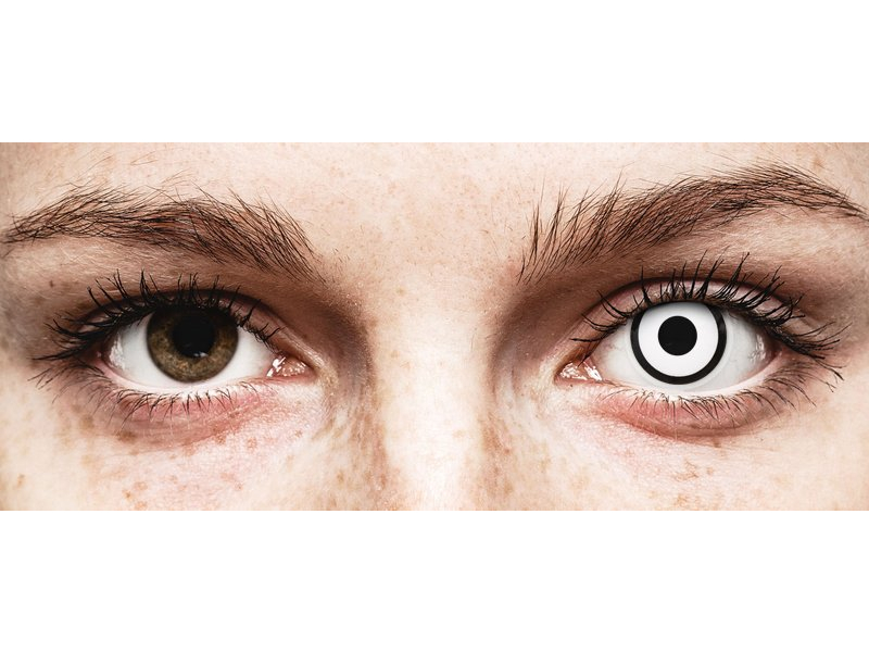 ColourVUE Crazy Lens - White Zombie - Μη διοπτρικοί (2 φακοί)