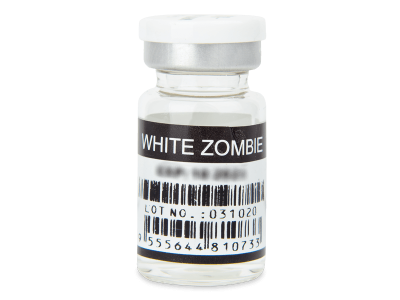 ColourVUE Crazy Lens - White Zombie - Μη διοπτρικοί (2 φακοί) - Προεπισκόπηση πακέτου φυσαλίδας