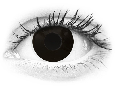 ColourVUE Crazy Lens - BlackOut - Διοπτρικοί (2 φακοί)