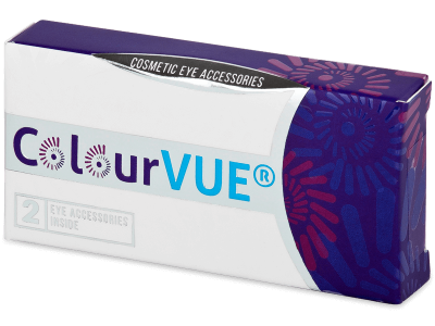 ColourVUE Crazy Lens - BlackOut - Διοπτρικοί (2 φακοί) - Αυτό το προϊόν διατίθεται επίσης σε αυτή την εναλλακτική συσκευασία