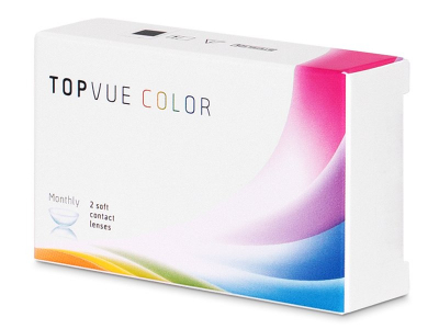 TopVue Color - Turquoise - Μη διοπτρικοί (2 φακοί) - Παλαιότερη σχεδίαση