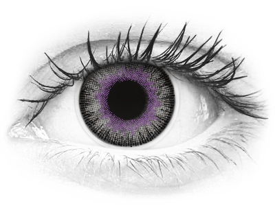 ColourVUE Fusion Violet Gray - Μη διοπτρικοί (2 φακοί)