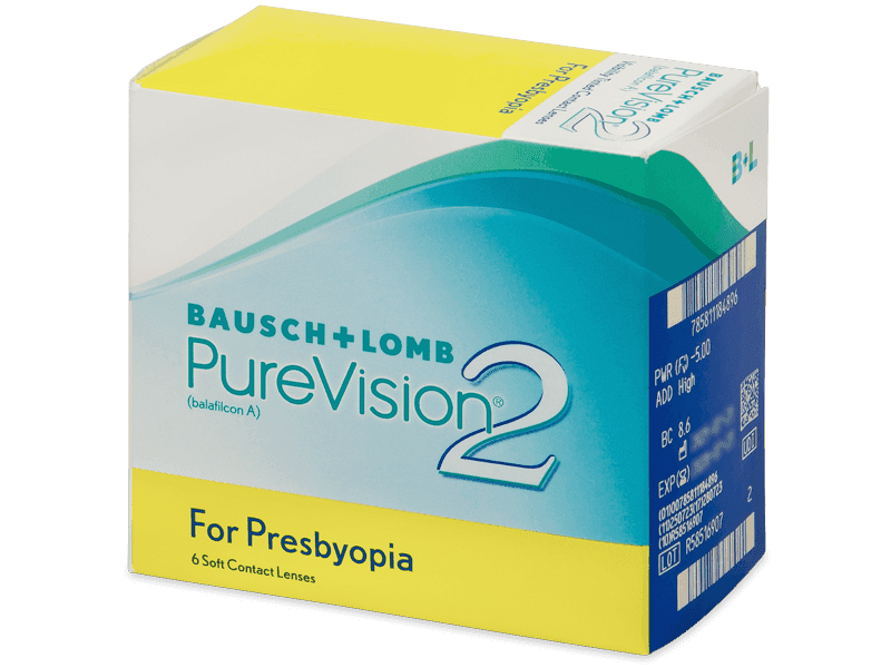 Purevision 2 for Presbyopia (6 φακοί) - Πολυεστιακός φακός επαφής