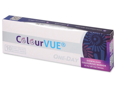 ColourVue One Day TruBlends Green - Διοπτρικοί (10 φακοί) - Αυτό το προϊόν διατίθεται επίσης σε αυτή την εναλλακτική συσκευασία