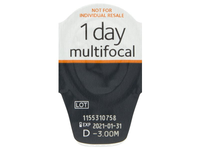Proclear 1 Day Multifocal (30 φακοί) - Προεπισκόπηση πακέτου φυσαλίδας