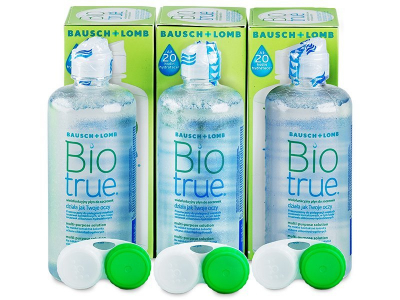 Υγρό Biotrue 3 x 300 ml - Oικονομικό διάλυμα τριών πακέτων