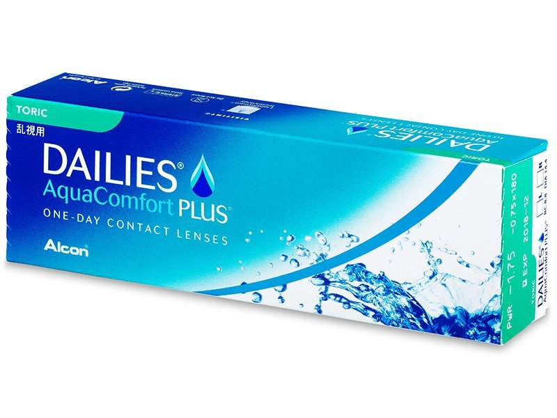 Dailies AquaComfort Plus Toric (30 φακοί) - Αστιγματικός φακός επαφής