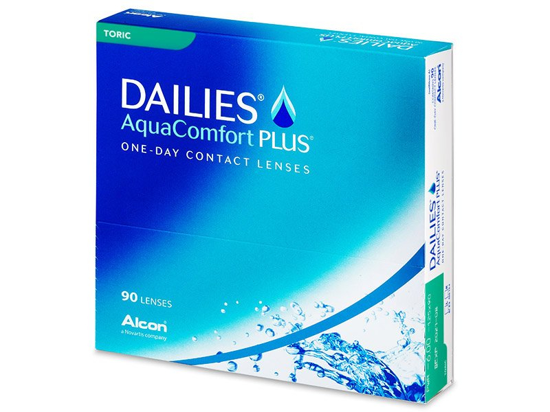 Dailies AquaComfort Plus Toric (90 φακοί) - Αστιγματικός φακός επαφής