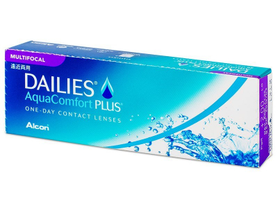 Dailies AquaComfort Plus Multifocal (30 φακοί) - Πολυεστιακός φακός επαφής