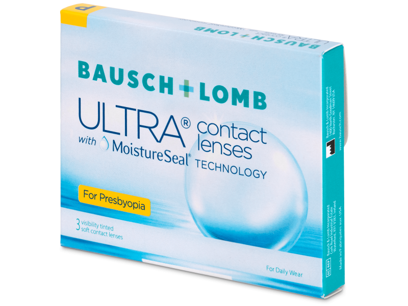 Bausch + Lomb ULTRA for Presbyopia (3 φακοί) - Πολυεστιακός φακός επαφής