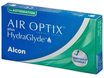 Air Optix plus HydraGlyde for Astigmatism (6 φακοί) - Μηνιαίοι φακοί επαφής