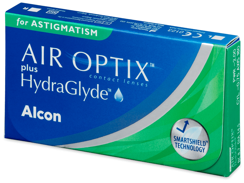 Air Optix plus HydraGlyde for Astigmatism (6 φακοί) - Μηνιαίοι φακοί επαφής