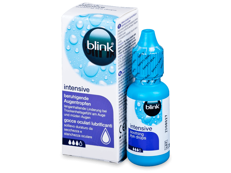 Σταγόνες ματιών Blink intensive tears 10 ml - Oφθαλμικές σταγόνες