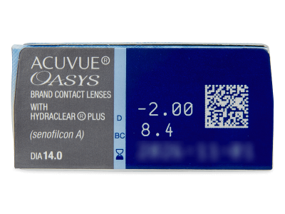 Acuvue Oasys (12 φακοί) - Προεπισκόπηση Χαρακτηριστικών