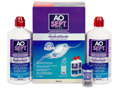 Υγρό AO SEPT PLUS HydraGlyde 2 x 360 ml