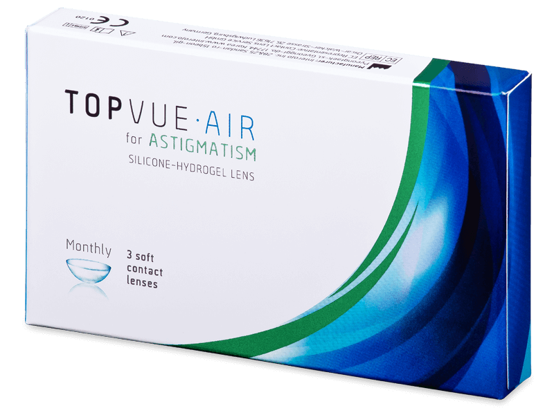 TopVue Air for Astigmatism (3 φακοί) - Αστιγματικός φακός επαφής