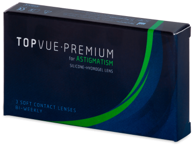 TopVue Premium for Astigmatism (3 φακοί) - Αστιγματικός φακός επαφής