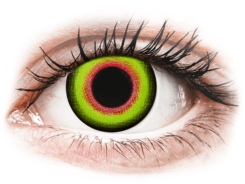 ColourVUE Crazy Lens - Mad Hatter - Ημερήσιοι φακοί Μη διοπτρικοί (2 φακοί) - Έγχρωμοι φακοί επαφής
