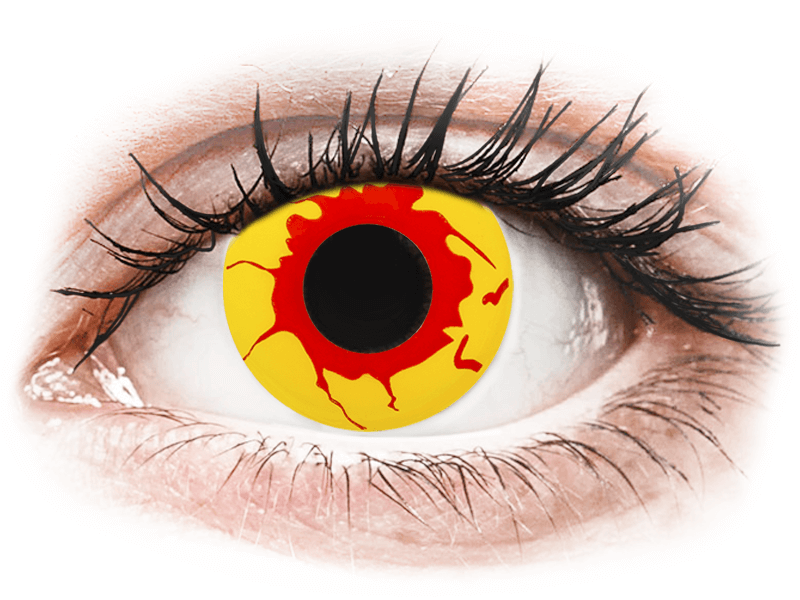 ColourVUE Crazy Lens - Reignfire - Ημερήσιοι φακοί Μη διοπτρικοί (2 φακοί) - Έγχρωμοι φακοί επαφής